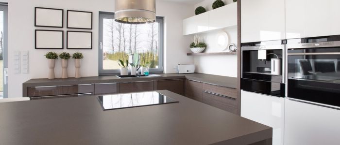 плот с мат или гланцово покритие за кухня